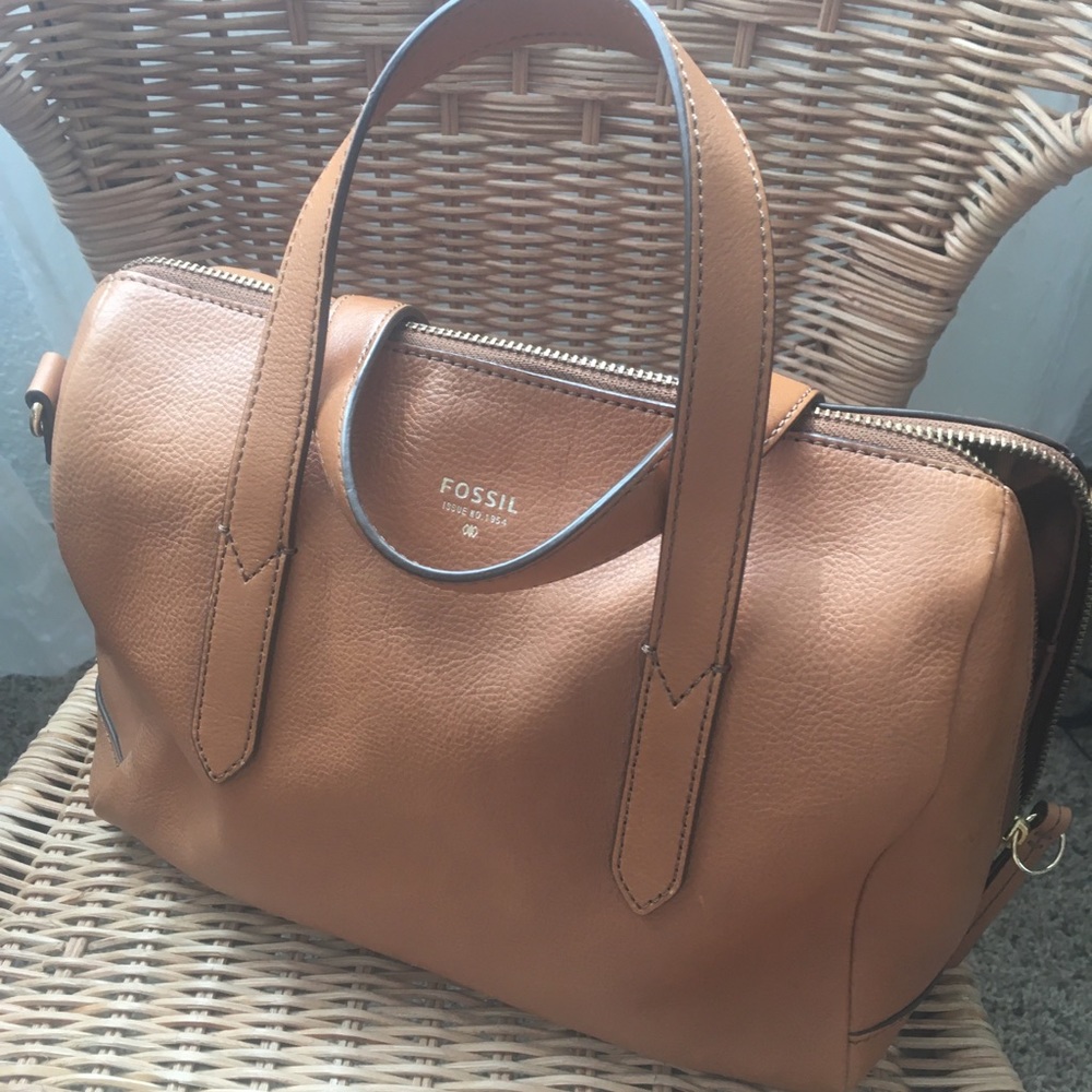 Fossil Sydney Satchel Camel